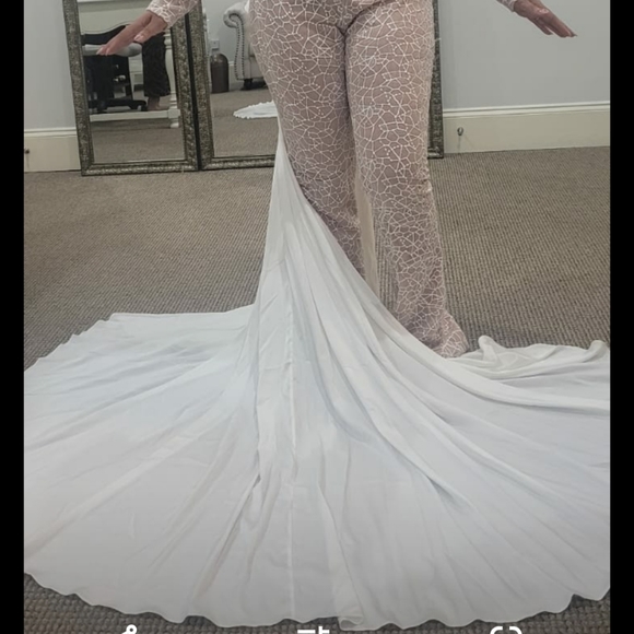 Bridal Jumpsuit - Picture 3 of 3